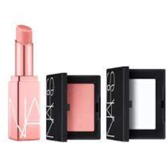 NIB ✅ NARS THE GLOW GETTER SET (Orgasm Blush, Lip Balm & Crystal Powder) ✨ NIB - Picture 9 of 12